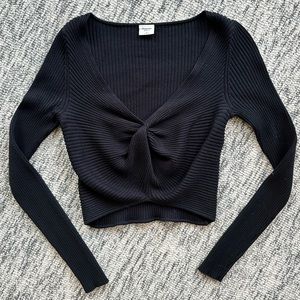 A&F cropped sweater